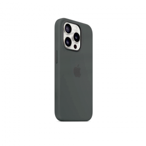 Накладка Silicone Case с MagSafe совместимая с iPhone 15 Pro натурал титан SZ