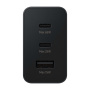 Сетевое зарядное устройство Samsung (EP-T6530NBEG) 65W (2*USB-C/USB-A) черное СЕ