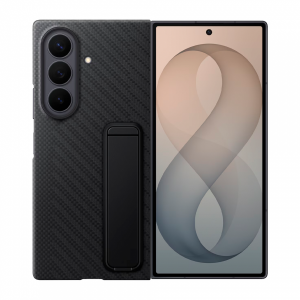 Чехол-накладка+пленка Samsung Carbon Standing Case Galaxy Z Fold8 Ultra (EF-XF976) черный