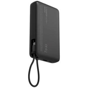 Внешний аккумулятор Momax 1-Power Ultra c кабелем 20000 mAh 70W черный CCC