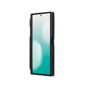 Пластиковая накладка NILLKIN CamShield Prop Case+стилус совместимая с Samsung Z Fold7 черно-прозрачная