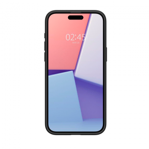 Силиконовая накладка совместимая с iPhone 15 Pro Partner черная