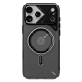 Противоударная накладка Aulumu Raged с MagSafe совместимая с iPhone 17 Pro затемненная матовая