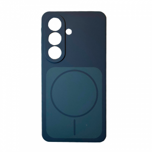 Силиконовая накладка New Case совместимая с Samsung Galaxy S26 синяя