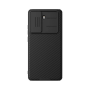Противоударная накладка Nillkin Camshield Pro Case совместимая с ПОКО X7 Pro черная с защитой на камеру