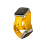 Ремешок UNIQ Fluo Magnetic+Pin совместимый с Apple Watch (40/41/42/44/45/49 mm) силиконовый желтый