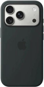 Чехол Apple iPhone 17 Pro Silicone Case with MagSafe – Black (MGFK4) черный