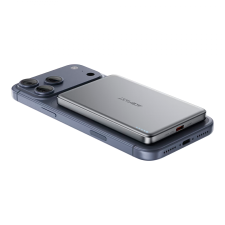 Внешний аккумулятор AceFast М8 MagSafe 5000 mAh 18W черный ССС - фото 3