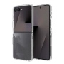 Пластиковая накладка Keephone X-Crystal совместимая с Samsung Galaxy Z Flip8 прозрачная 