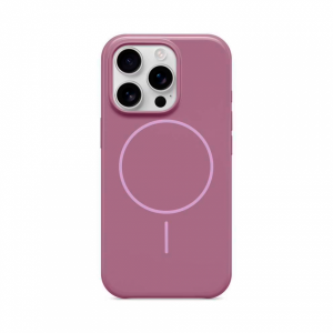 Пластиковая накладка be Case с MagSafe совместимая с iPhone 16 Pro Max фиолетовая