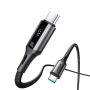 Кабель JoyRoom Type-C/Type-C S-A60 100W 1.2м черный