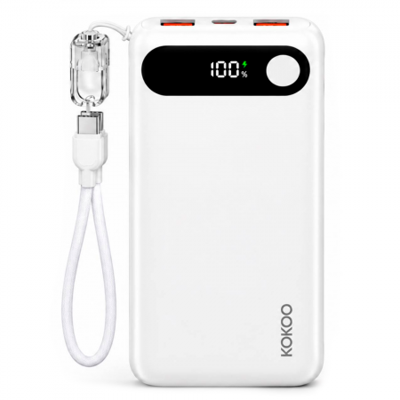 Внешний аккумулятор Kokoo SP10B 10000 mAh 22.5W белый EAC