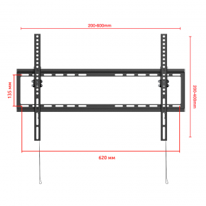 Кронштейн Uniteki наклонный 37"-70" TM1206 