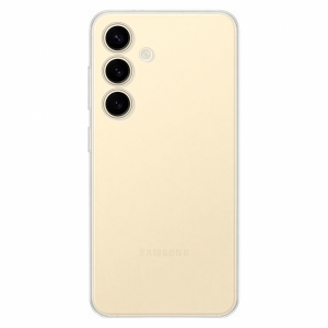 Силиконовая накладка Partner совместимая с Samsung S25/S24 прозрачная