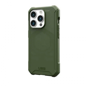 Противоударная накладка UAG Essential Armor с MagSafe совместимая с iPhone 15 Pro зеленая