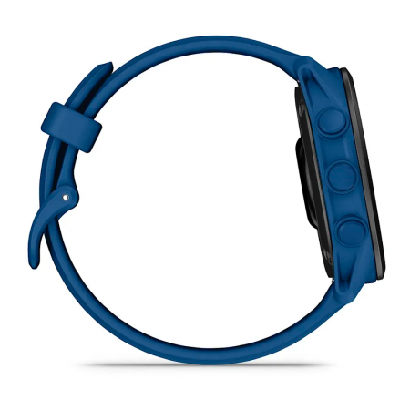 Умные часы Garmin Forerunner 70 43mm Amoled синие с синим силиконовым ремешком (010-04307-15) Тайвань - фото 4