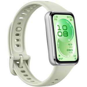 Фитнес-браслет HUAWEI Band 11 (CDY-B29) Зеленый (серебристый корпус из алюминиевого сплава) EAC