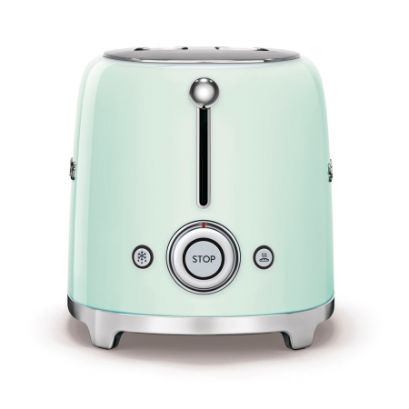 Тостер SMEG TSF01PGEU, 2 ломтика, цвет пастельный зеленый - фото 3