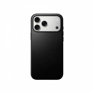 Кожанная накладка KZDOO Mag Noble Collection с MagSafe совместимая с iPhone 17 Pro черная