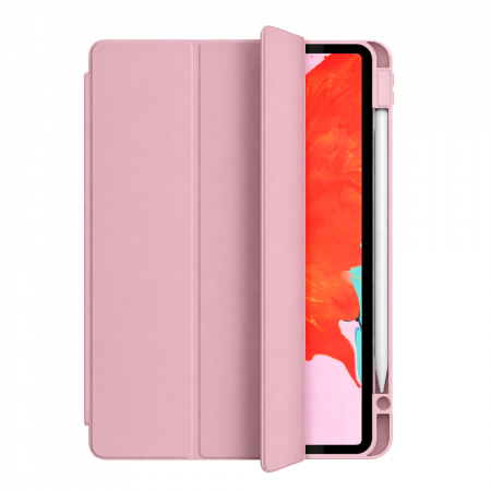 Чехол-книжка WiWU Protective Case совместимый с iPad 12.9" светло-розовый