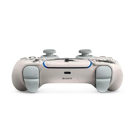 Беспроводной геймпад Sony DualSense 5 (5 rev) Ghost of Yotei белое с черным - фото 3