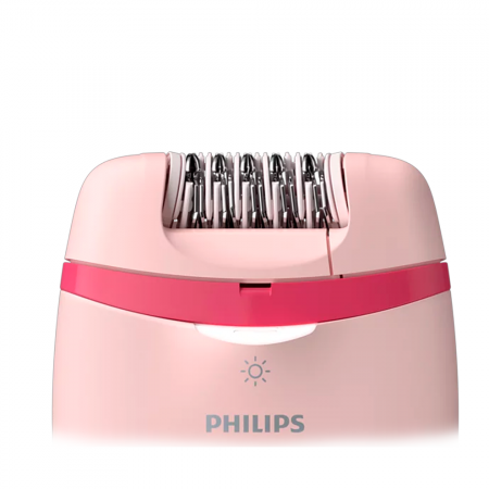 Эпилятор Philips (BRE285) Satinelle Essential (7акссесуаров)  розовый - фото 2
