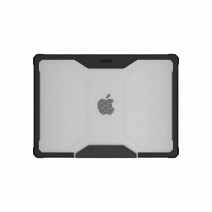 Пластиковый чехол UAG PLYO совместимый с Macbook Pro 14 (M1/M2/M3/M4 2021-2024) прозрачный черный кант