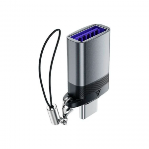 Переходник ACEFAST J7 Type-C на USB серый