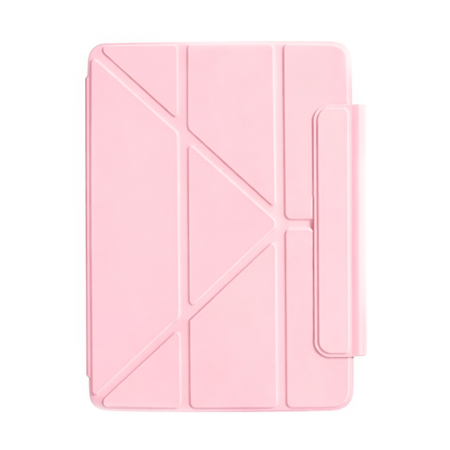 Чехол-книжка WIWU Smart Folio совместимый с iPad Air 13 (2024/2025)/Pro 12.9" розовая