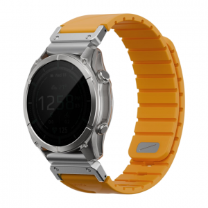 Силиконовый ремешок UNIQ Fluo для Garmin 26 mm (Pale Orange) оранжевый