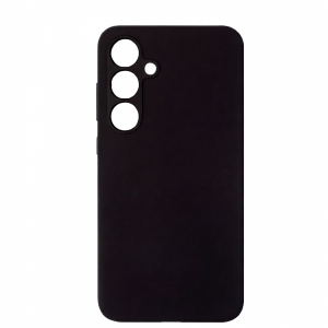 Накладка Silicone Case совместимая с Samsung S25 Plus/S24 Plus черный MG