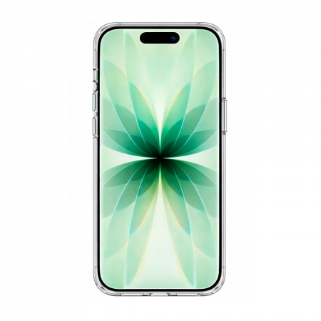 Силиконовая накладка VERRATON совместимая с iPhone 17 прозрачная техпак - фото 2