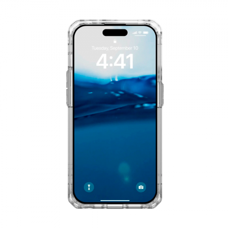 Противоударная накладка UAG Plyo совместимая с iPhone 15 Pro прозрачная  - фото 4