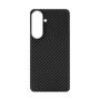 Кевларовая накладка Monocarbon Case с MagSafe совместимая с Samsung Galaxy S26 черная