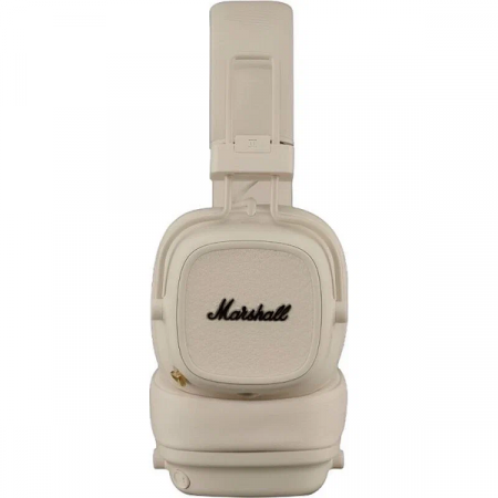 Беспроводные полноразмерные наушники Marshall Major V кремовые (Китай/ЕАС) - фото 4