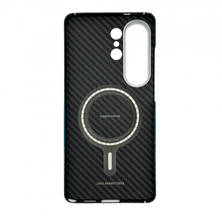 Кевларовая накладка Keephone Kevila MOONRISE с MagSafe совместимая с Samsung S 26 Ultra восход - фото 2
