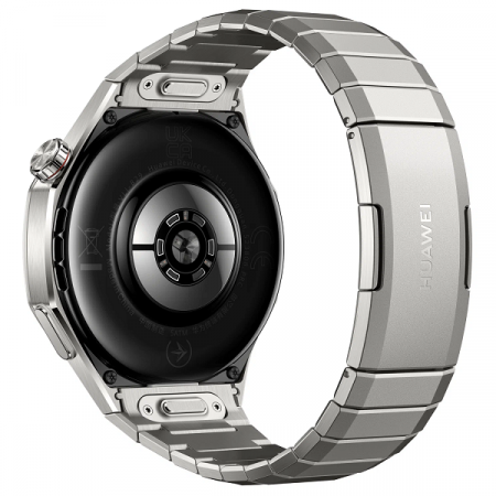 Смарт-часы Huawei Watch GT 5 Pro (VLI-B29) 46mm Titan (титан)  ремешок титановый EAC - фото 3