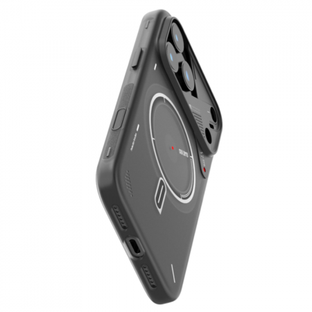 Противоударная накладка Aulumu Raged с MagSafe совместимая с iPhone 17 Pro затемненная матовая - фото 3