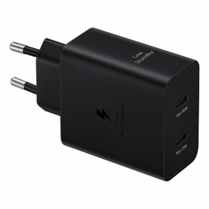 Сетевое зарядное устройство+(кабель Type-C/Type-C) Samsung (EP-T5020) 50W черное
