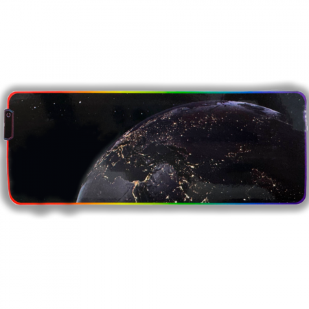 Коврик для компьютерной мыши светящийся YC-RGB-2 800*300 с рисунком