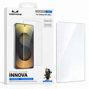 Безрамочное защитное стекло Keephone Innova совместимое с Samsung S25 Ultra 