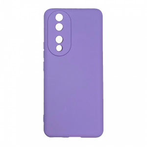Силиконовая накладка для Honor 90 лавандовая