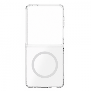 Противоударная накладка Cabal Premium Clear Case c MagSafe для Samsung Galaxy Flip 8 прозрачная