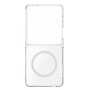 Противоударная накладка Cabal Premium Clear Case c MagSafe для Samsung Galaxy Flip 8 прозрачная