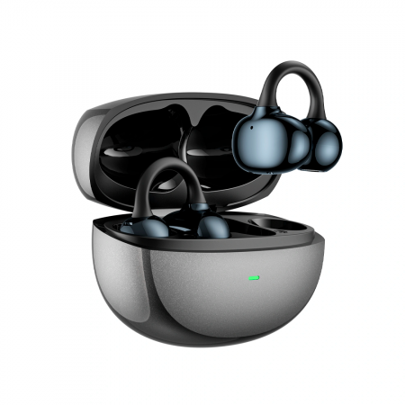 Беспроводные Bluetooth-наушники WiWU Ai306 OWS Grey (серые) (Китай) - фото 2