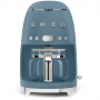 Капельная кофеварка SMEG DCF02SBMEU, 10 чашек, 1,4 л, цвет синий шторм