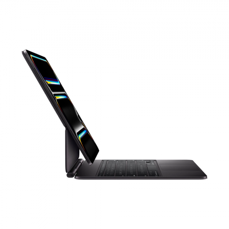 Чехол-клавиатура Touch Keyboard Case совместимая с iPad Pro 13" (2024) (русская гравировка) черная  - фото 3