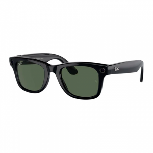 Ray Ban Meta Wayfarer (Gen2) RW4012 Shiny Black/G15 Green (глянцевая черная рамка/зеленые линзы) L