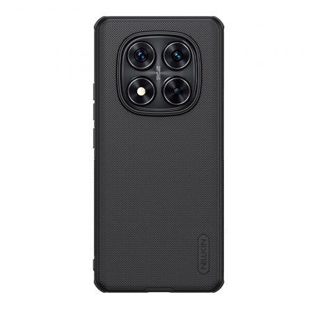 Противоударная накладка Nillkin Super Frosted Shiield Pro совместимая с ПОКО X7/Нот 14 Pro черная 