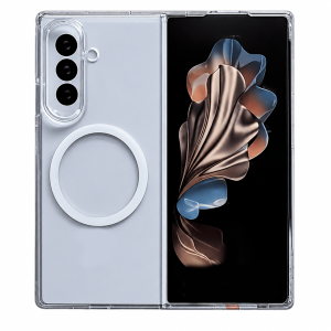 Пластиковая накладка Piblue с MagSafe совместимая с Samsung Galaxy Z Fold8 Ultra прозрачная